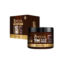 ماسک مو کاسه ای 10 کاره زدکول عصاره شکلات 400 میل