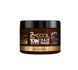 ماسک مو کاسه ای 10 کاره زدکول عصاره شکلات 400 میل