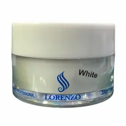 پودر کاشت ناخن لورنزو Lorenzo سفید 28 گرم