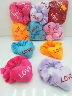 کش مو مخمل قلبی