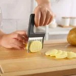 برش زن سیب زمینی دالبری دسته دار یونیک رنگ صورتی