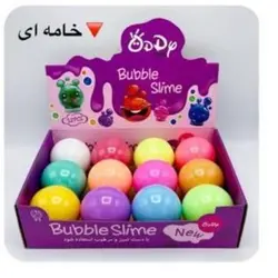 اسلایم حبابی (Bubble Slime) Oody مدل خامه ای رنگ سبز