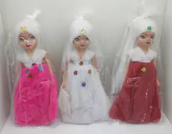 عروسک لباس عروس دار