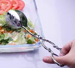 انبر سالاد چنگالی تک جعبه