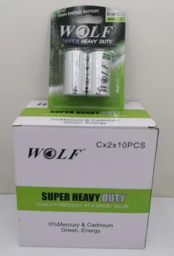 باتری متوسط کارتی WOLF( ١٠ جفتی)