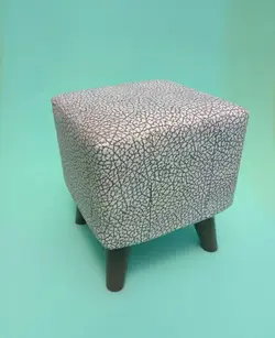 پاف چهارپایه مربعی