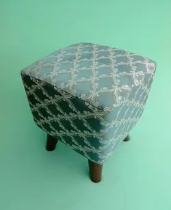 پاف چهارپایه مربعی