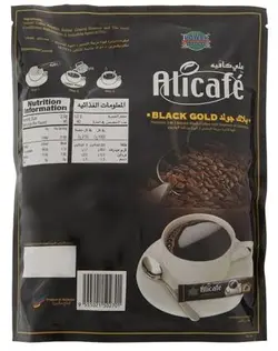 پودر قهوه علی کافه - Black Gold (40 عددی)