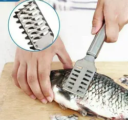 پولک گیر ماهی استیل