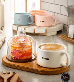 ست کاپ کیک و فنجان