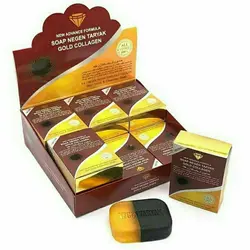 صابون تریاک کلاژن طلا (12 عددی)