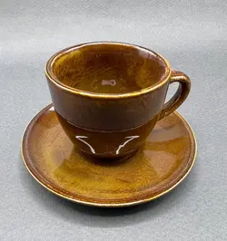 فنجان قهوه خورى استون ور طرح چاكلت