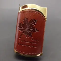 فندک روکش چرم طرح دار
