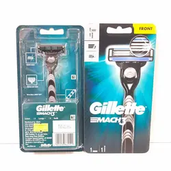 دسته تیغ MACH3 یک دسته و ۱ یدک ( ژیلت )