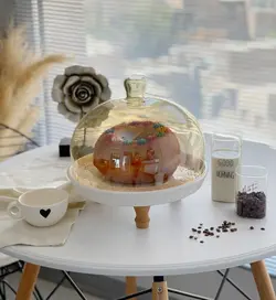 کاپ کیک سرامیکی پایه دار