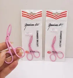 موچین قیچی صورتی کره ای