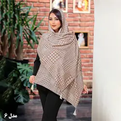 شال کرم میکس چاپی کد ۳۳۶۲ - فروشگاه نویدستان