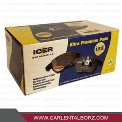 لنت ترمز جلو پورشه کاین مدل 2003 الی 2010 جی پی جی GPG