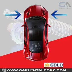 کمک فنر جلو ال90 گازی روغنی برند گلد GOLD