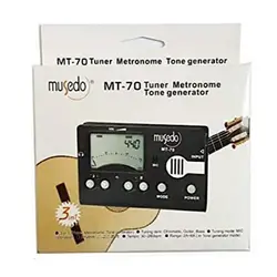 خرید مترونوم تیونر MUSEDO میوزیدو مدل MT-70 آکبند - دنیای ساز
