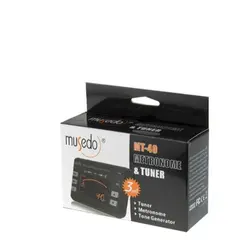 خرید مترونوم تیونر MUSEDO میوزیدو مدل MT-40 آکبند - دنیای ساز