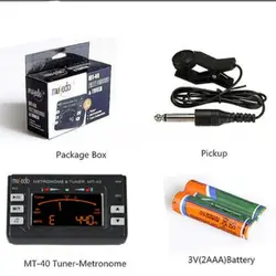 خرید مترونوم تیونر MUSEDO میوزیدو مدل MT-40 آکبند - دنیای ساز