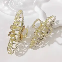 کلیپس پروانه کریستال صورتی کد 542 - فروشگاه اینترنتی دلورس