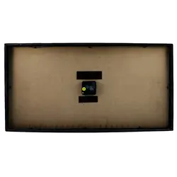 ساعت دیواری آرتمیس مدل 2027 مشکی(زه مشکی و صفحه مشکی) و اعداد گلد(طلایی)