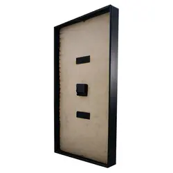 ساعت دیواری آرتمیس مدل 2028 مشکی(زه مشکی و صفحه مشکی) و اعداد گلد(طلایی)