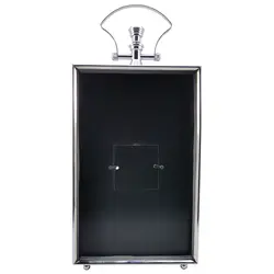 ساعت رومیزی آرتمیس مدل 2031 سیلور (نقره ای) صفحه بلک(مشکی)