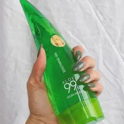 ژل آبرسان و مرطوب کننده ی آلوئه ورا ۹۹ درصد سایز بزرگ - فروشگاه ققنوس