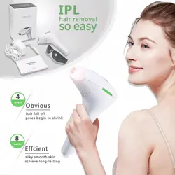 دستگاه لیزر خانگی حذف موی زائد صورت و بدن Hair Removal Device - فروشگاه ققنوس