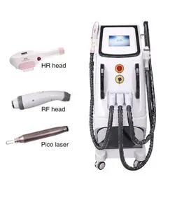 دستگاه لیزر اس اچ آر (SHR) فوق حرفه ای با 3 طول موج آر اف + لیزر موهای زائد و پیکوشور ریمور تاتو نقطه زن - فروشگاه ققنوس