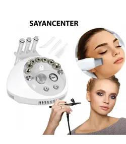 دستگاه ۳ کاره میکرودرم ابریژن اسپری ایربراش و اتو صورت برند دیاموند - فروشگاه ققنوس