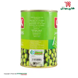 پیک کنسرو نخود فرنگی 420گرم