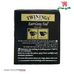 توینینگز چای سیاه کیسه ای معطر 25عدد