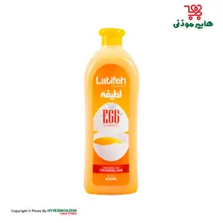 لطیفه شامپو مو معمولی تخم مرغی 800میلی لیتر