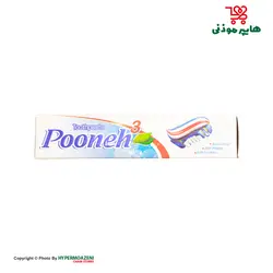 پونه خمیر دندان 3کاره سه رنگ 134گرم