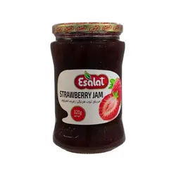 اصالت مربا توت فرنگی شیشه ای 820گرم