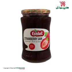 اصالت مربا توت فرنگی شیشه ای 820گرم