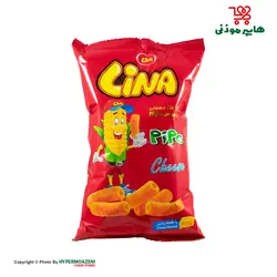 لینا پفک لوله ای پنیری 80گرم
