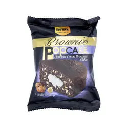 بنیس کیک شکلاتی با مغز فندق پاپ 80 گرم