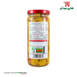 آرشیا زیتون پرشده با فلفل دلمه ای شیشه ای 480گرم
