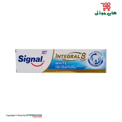 سیگنال خمیردندان اینتگرال8 سفیدکننده 75میلی لیتر