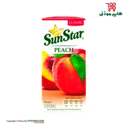 سان استار آبمیوه هلو 200میلی لیتر