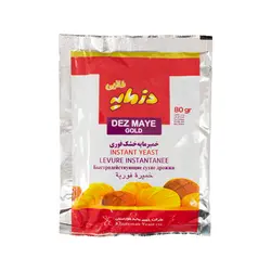 دز مایه خمیر مایه خشک فوری طلایی 80گرم