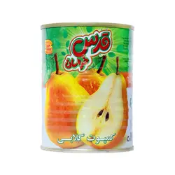 قدس خراسان کمپوت گلابی 350گرم