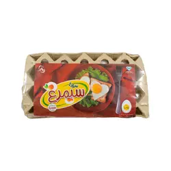 سیمرغ تخم مرغ نیم شیرینگ 15عددی