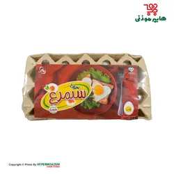 سیمرغ تخم مرغ نیم شیرینگ 15عددی