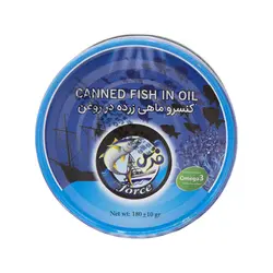 فرس کنسرو تن ماهی در روغن 180گرم